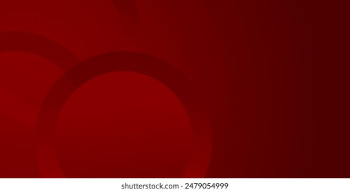 Red abstract background. Dynamic shapes composition.