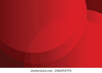 Red abstract background. Dynamic shapes composition design