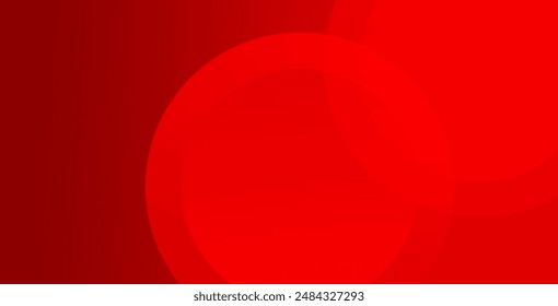 Red abstract background. Dynamic shapes composition. 