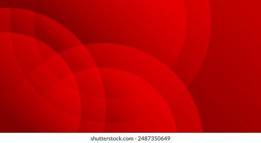 Red abstract background. Dynamic shapes composition.