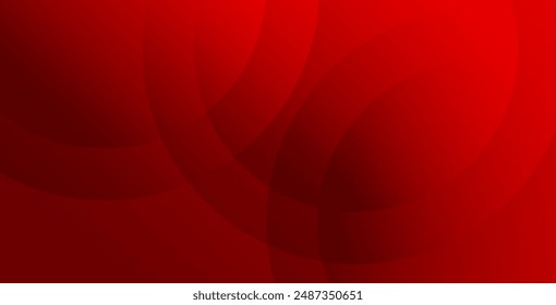 Red abstract background. Dynamic shapes composition.