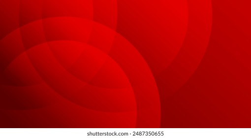 Red abstract background. Dynamic shapes composition.