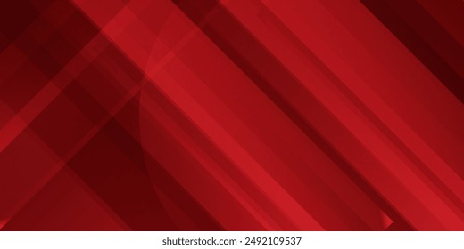Fondo abstracto rojo. Composición de Formas dinámicas. Vector Eps10