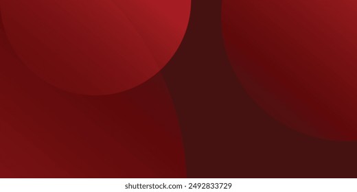 Red abstract background. Dynamic shapes composition. Eps10 vector