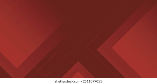 Red abstract background. Dynamic shapes composition