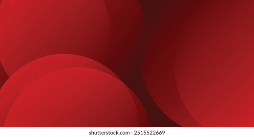 Fondo abstracto rojo. Composición de Formas dinámicas. Vector Eps10