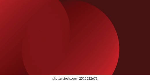 Fundo abstrato vermelho. Composição de formas dinâmicas. Vetor Eps10