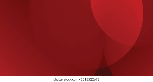 Fundo abstrato vermelho. Composição de formas dinâmicas. Vetor Eps10