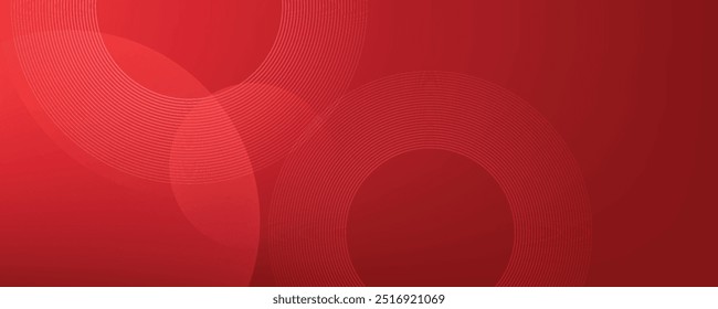 Red abstract background. Dynamic shapes composition. Eps10