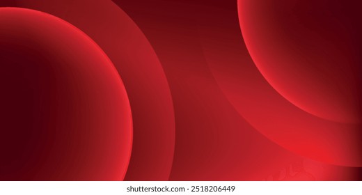 Fundo abstrato vermelho. Composição de formas dinâmicas. eps10 de vetor