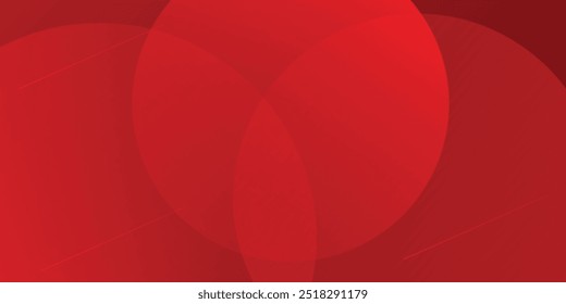 Red abstract background. Dynamic shapes composition.