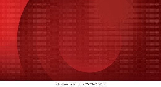 Red abstract background. Dynamic shapes composition. Eps10 vector