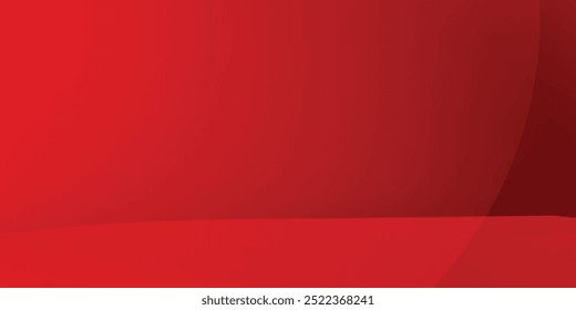 Red abstract background. Dynamic shapes composition modern arts abstract background