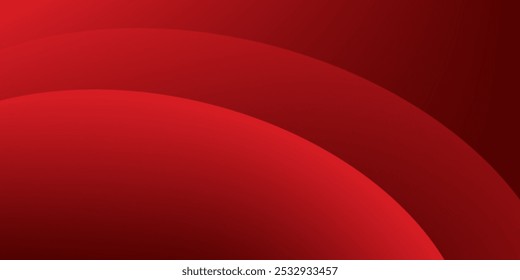 Fundo abstrato vermelho. Composição de formas dinâmicas
