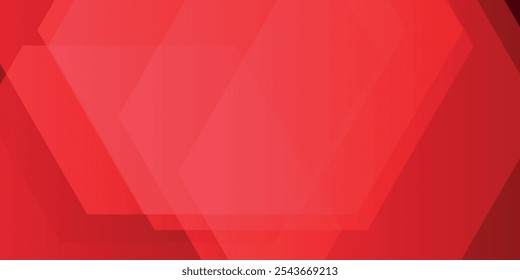 Red abstract background. Dynamic shapes composition. Eps10 vector