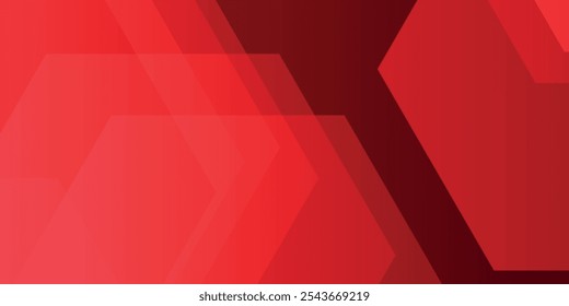 Red abstract background. Dynamic shapes composition. segi enam modern.