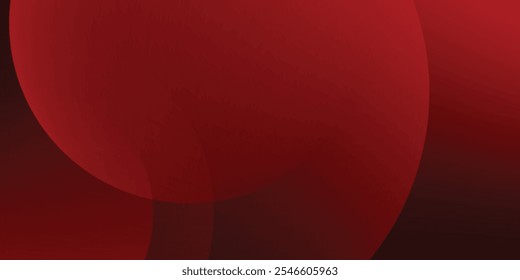 Red abstract background. Dynamic shapes composition.