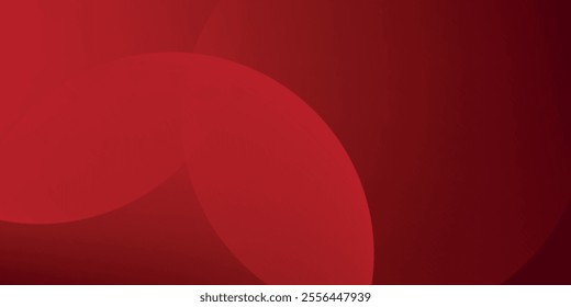 Red abstract background. Dynamic shapes composition. Eps10