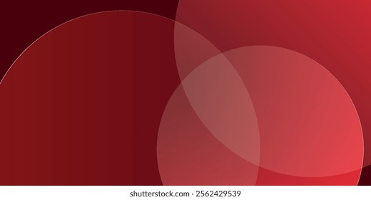 Red abstract background. Dynamic shapes composition. Eps10 vector