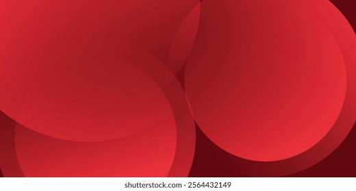 Red abstract background. Dynamic shapes composition. Eps10 vector