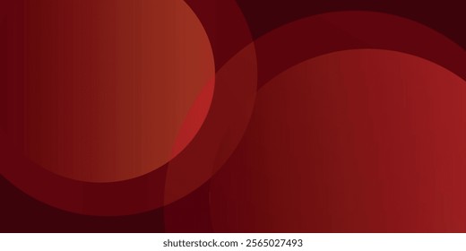 Red abstract background. Dynamic shapes composition. Eps10 vector