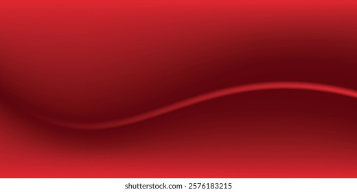 Red abstract background. Dynamic shapes composition vector  eps10