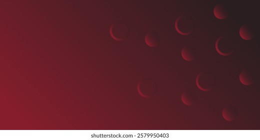 Red abstract background. Dynamic shapes composition.