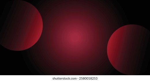 Red abstract background. Dynamic shapes composition.