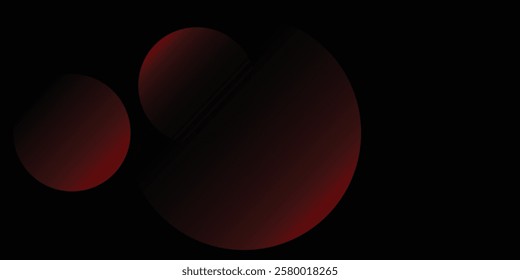 Red abstract background. Dynamic shapes composition.