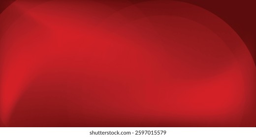Red abstract background. Dynamic shapes composition modern