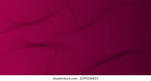 Red abstract background. Dynamic shapes composition. modern luxury background