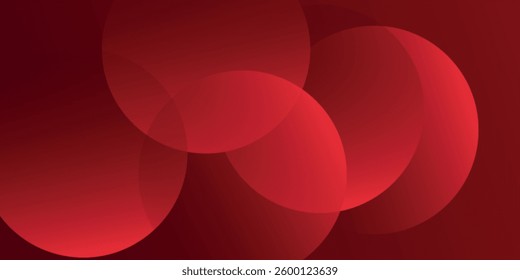 Red abstract background. Dynamic shapes composition. vector eps10