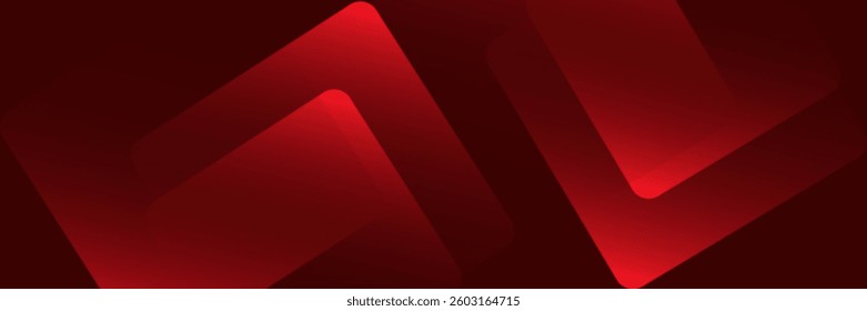 Red abstract background. Dynamic shapes composition. Eps10