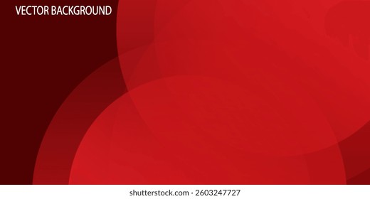 Red abstract background. Dynamic shapes composition. Eps10 vector modern red background
