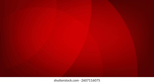 Red abstract background. Dynamic shapes composition