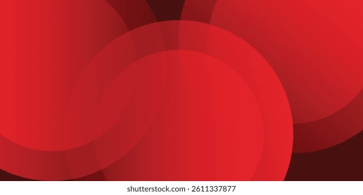 Red abstract background. Dynamic shapes composition style. Eps10 vector