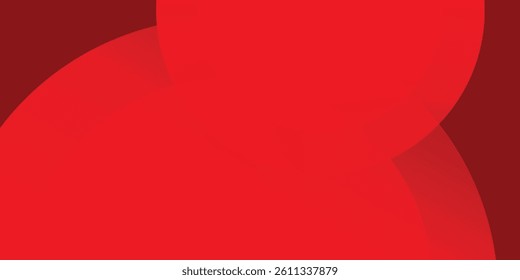 Red abstract background. Dynamic shapes composition style. Eps10 vector