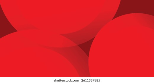 Red abstract background. Dynamic shapes composition style. Eps10 vector