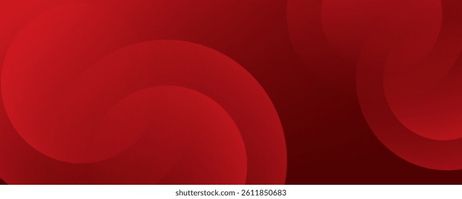 Red abstract background. Dynamic shapes composition. Eps10 vector