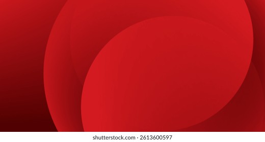Red abstract background. Dynamic shapes composition. Eps10 vector
