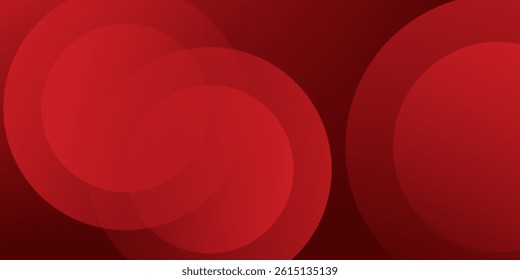Red abstract background. Dynamic shapes composition.