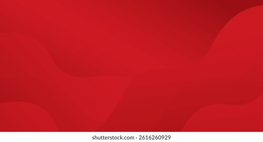 Red abstract background with dynamic shapes composition modern abstract simple design