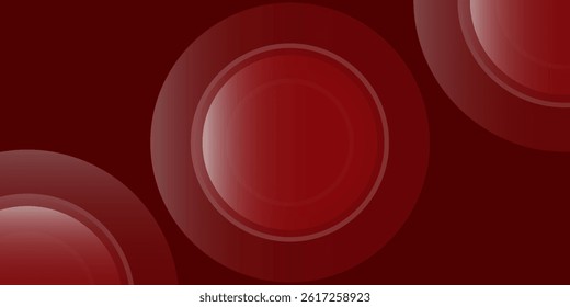 Red abstract background. Dynamic shapes composition. Eps10 vector
