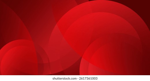 Red abstract background. Dynamic shapes composition. Eps10 vector illustration