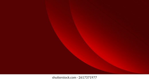 Red abstract background. Dynamic shapes composition. Eps10 vector illustration