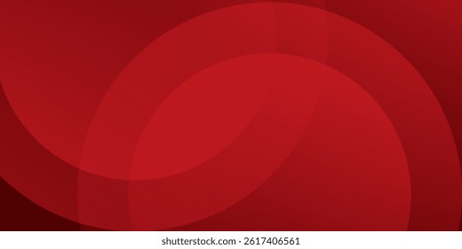 Red abstract background. Dynamic shapes composition. Eps10 vector