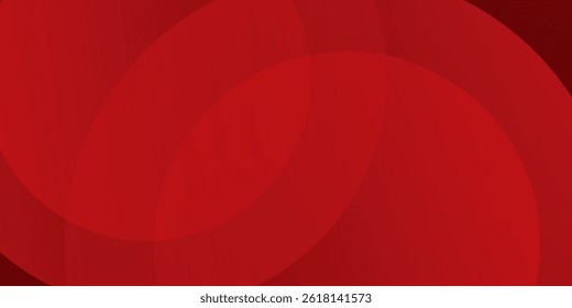 Fundo abstrato vermelho. Composição de formas dinâmicas. Vetor Eps10