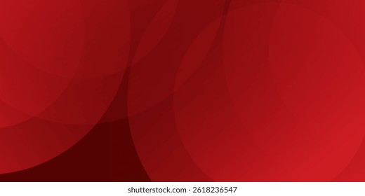 Fundo abstrato vermelho. Composição de formas dinâmicas