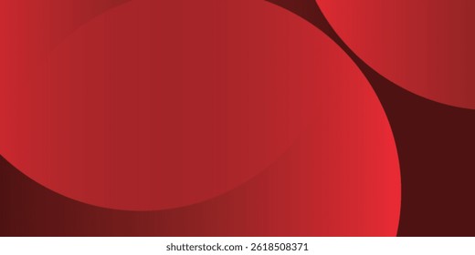 Red abstract background. Dynamic shapes composition. Eps10 vector