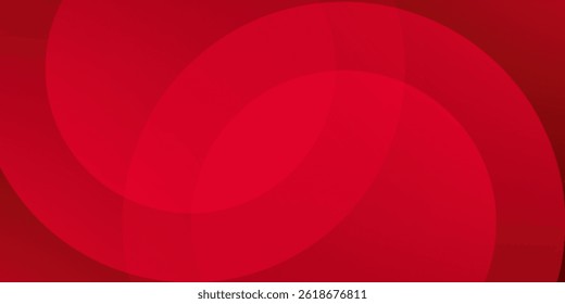 Red abstract background. Dynamic shapes composition. Eps10 vector